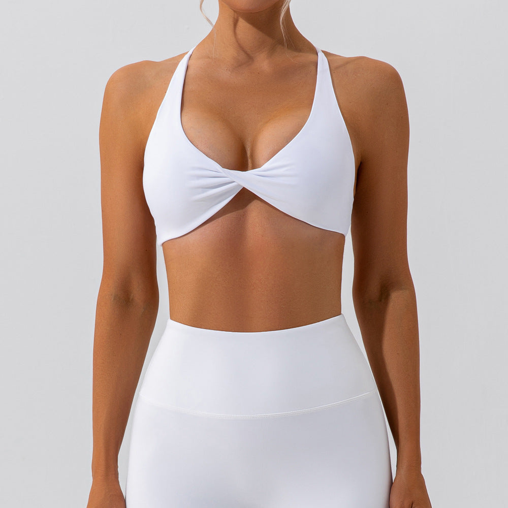 TOP HALTER TWIST – SOPORTE Y FEMINIDAD MINIMAL