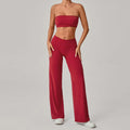 SET PANTALÓN FLARE + TOP – COMODIDAD Y ESTILO ATHLEISURE