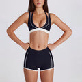 SET SHORT + TOP BORDE CONTRASTE – SOPORTE Y FEMINIDAD DEPORTIVA