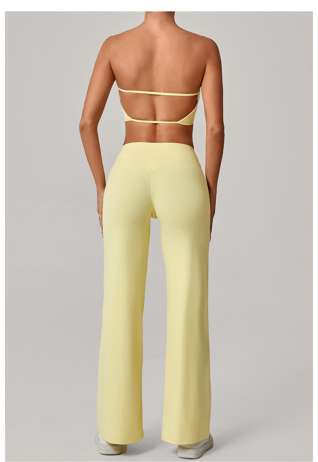 SET PANTALÓN FLARE + TOP – COMODIDAD Y ESTILO ATHLEISURE